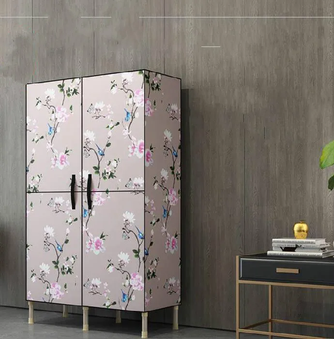 

M8 Fabric Steel Frame Bold Reinforcement Cloth Wardrobe Simple Modern Economic Assembly Wardrobe Storage Cabinet