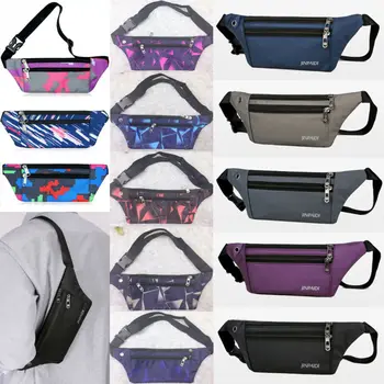 

Men Women Fashion Waist Belt Fanny Pack Holiday Money Wallet Travel Purse Mini Bum Bag Pouch Sport Fashion Chest Bag