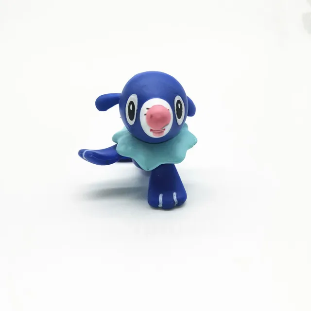 Tomy Pokemon 4-6cm Charmander Popplio Litten Pikachu Rowlet Treecko Eevee Fennekin Greninja Anime Action Figure Dolls Toy 8