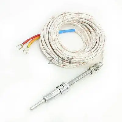 

Tension Spring Thermocouple E Type Temperature Sensor 0-600 Celsius 19.7Ft