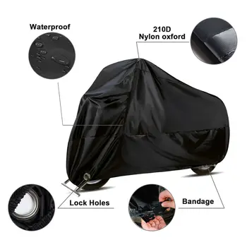 

Equipment Motorcycle Cover Waterproof XXXL Indoor For Harley Series 1pc
