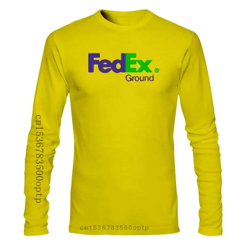 Fedex Ground T-Shirt Men Fashion Crew 