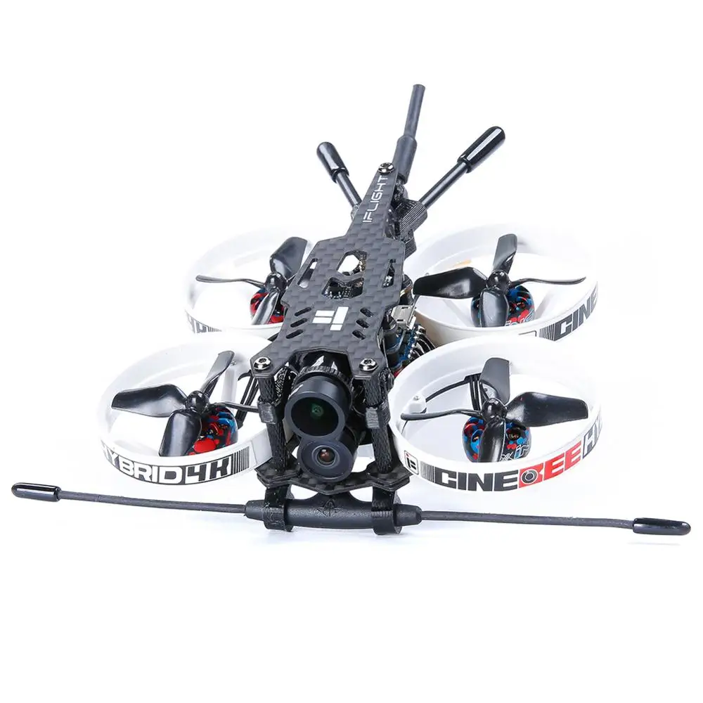 IFlight CineBee Hybrid 4K 75 мм Whoop FPV drone BNF с Runcam Hybrid dual cam 4K камера/XING NANO 1103 кв мотор для FPV RC