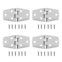 MagiDeal 4 шт морской лодка дверной люк кабинка петля ремешок-нержавеющая сталь