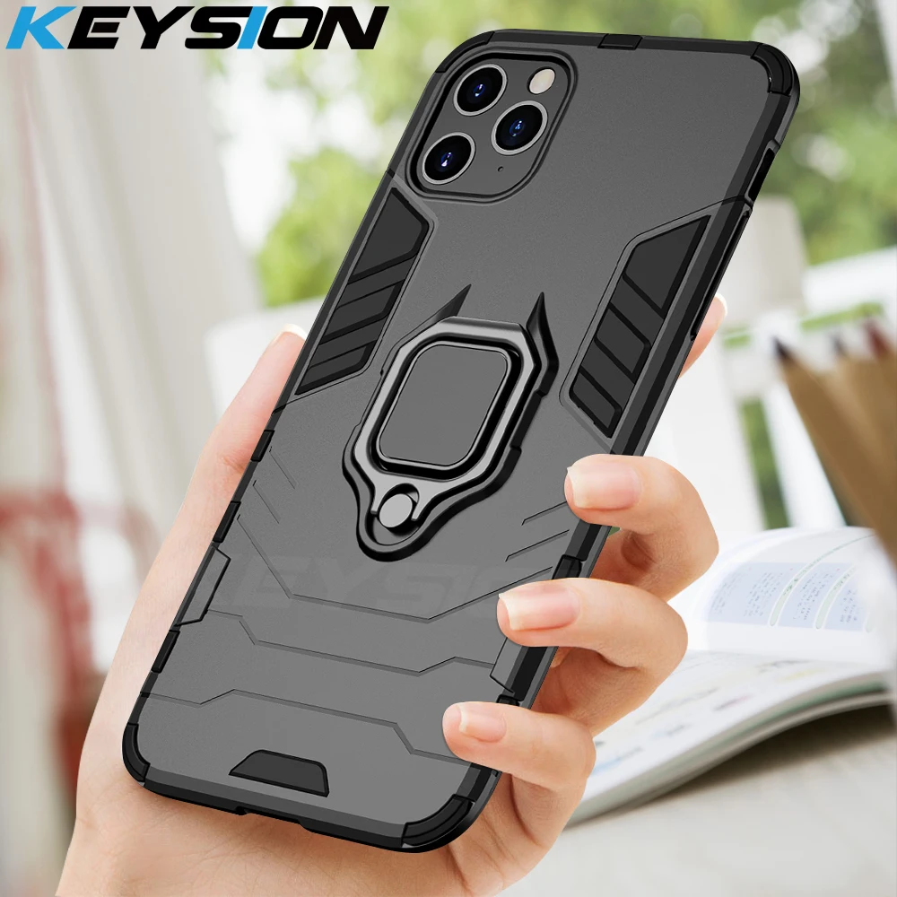 Чехол для телефона KEYSION противоударный Для iPhone 11 Pro Max 2019 автомобильный чехол с