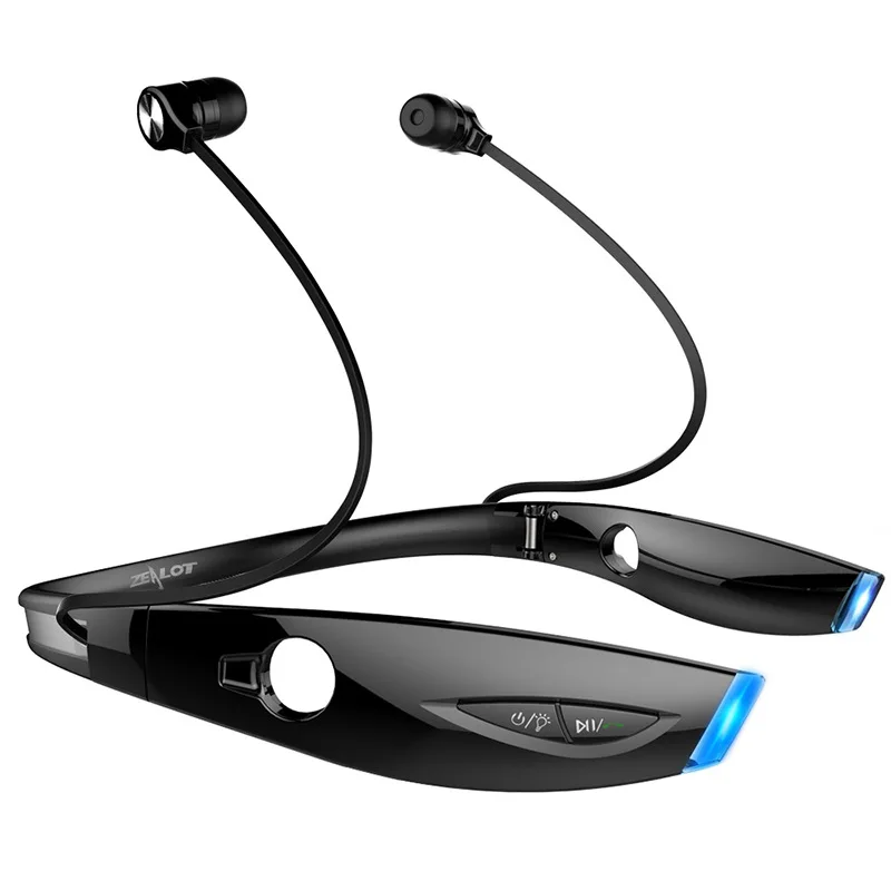 ZEALOT H1 Беспроводная спортивная водонепроницаемая bluetooth гарнитура с подвеской на