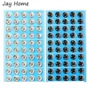 100/50PCS Press Buttons Sew on Snap Buttons Metal Snap Fastener Buttons Press Button for DIY Garment Sewing Clothing 8/10MM 2