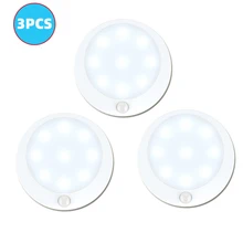 9 светодиодов, светильник для шкафа, светильник с активированным движением, беспроводной домашний лестничный детектор, настенный светильник, датчик движения, ночной Светильник lihgt