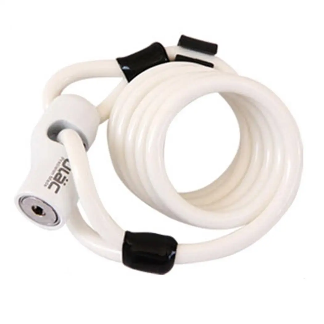 

New Folding Bike Lock Cable With 2 Keys Strong Security Anti-theft Bike Lock Cable Mount Bracket Mountain Bicycle Road Bicycle