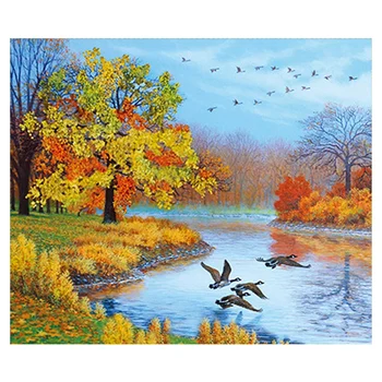 

Arts Picture Mural House Diamond DIY Painting Full Drill Embroidery Kit