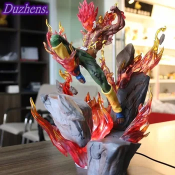 

Naruto GK Action Figure Shippuden Anime Model Three generations Might Guy Battle form full body luminous PVC Action Figure