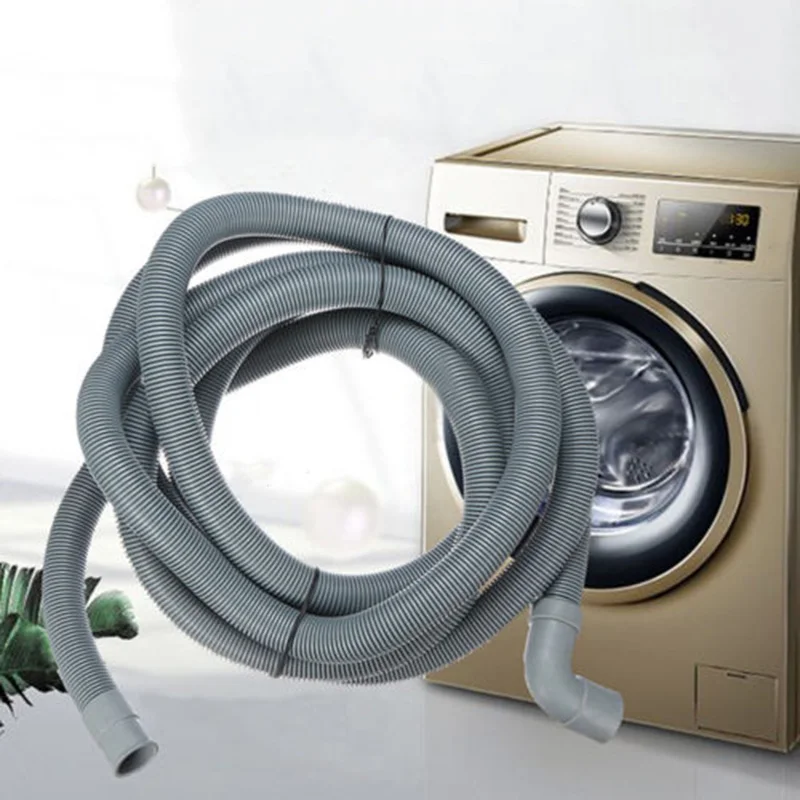 

4M Universal Washing Machine Dishwasher Drain Hose Pipe Flexible Extension