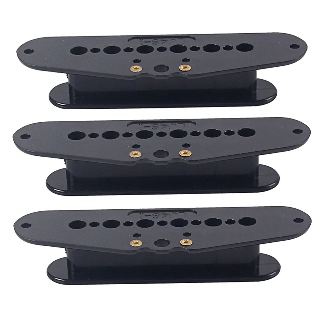 3 Pieces 48mm Pole Spacing, Screw Side Bobbin Electric Guitar Robbin Pick Up