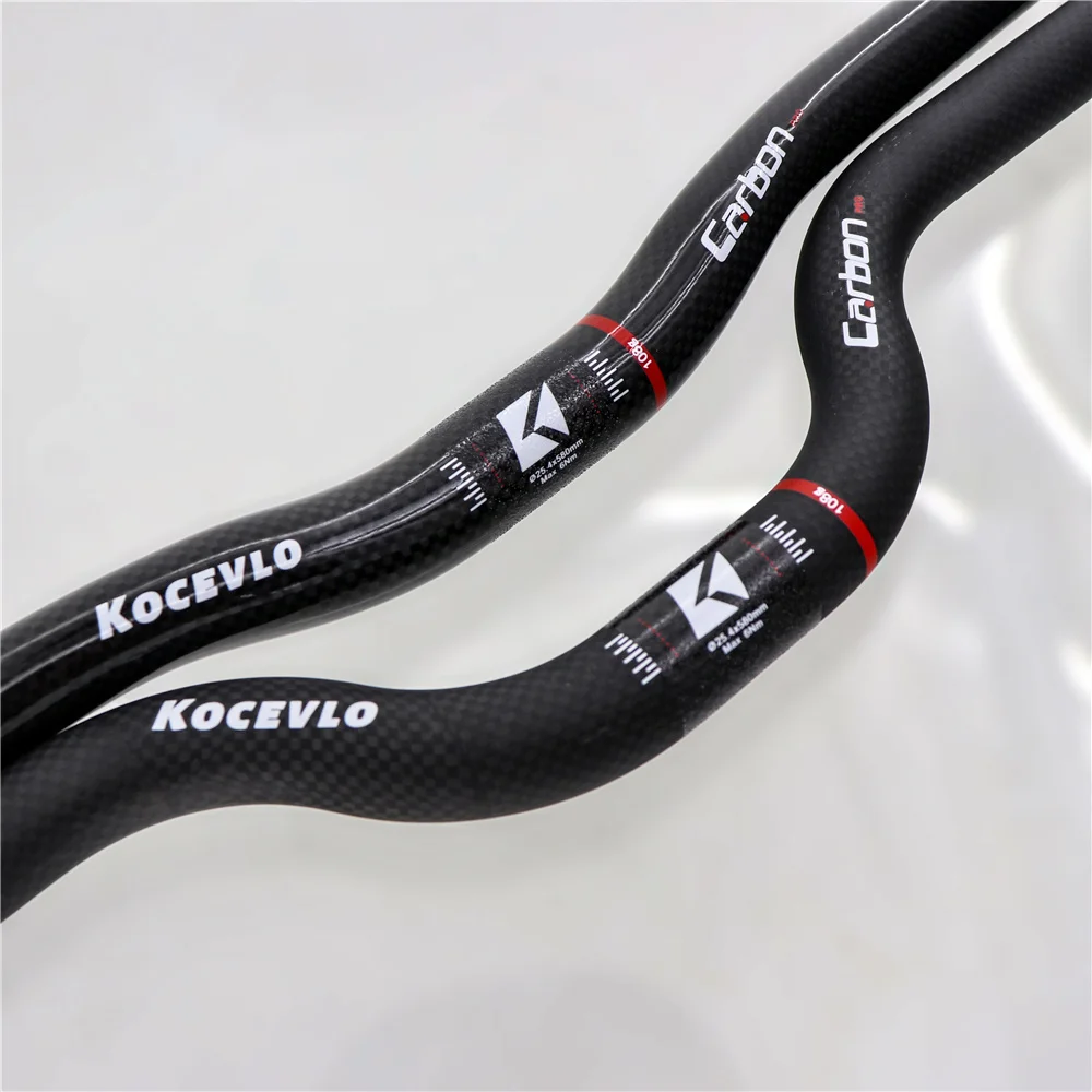 Kocevlo Bicycle Handlebar Carbon Fiber For Folding Bike