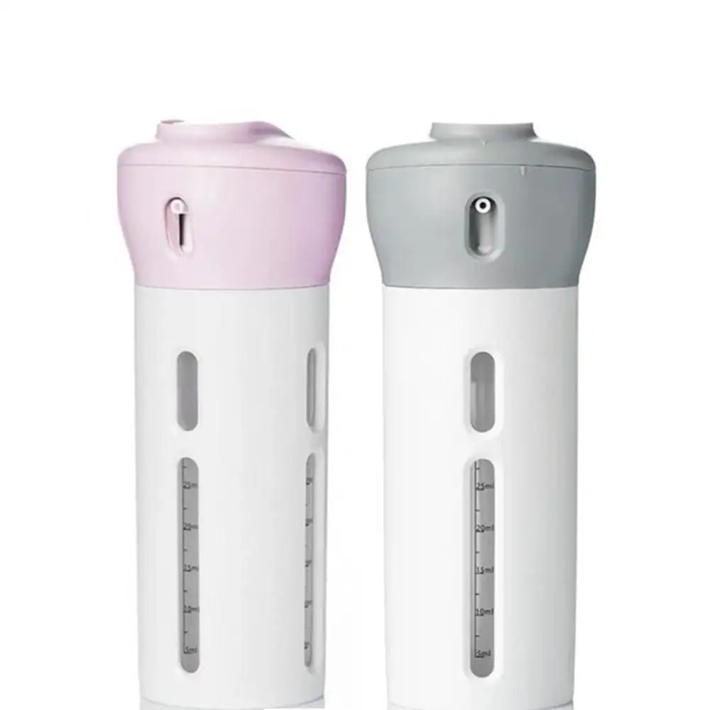 1pc pink Дозатор для лосьона шампунь-гель для душа Sub-Bottle путешествия 4 в 1 эмульсия розлива организованная герметичная косметика, туалетные принадлежности Инструменты - Цвет: 1pc pink