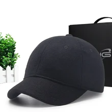 Модная Регулируемая шерстяная шапка для зимнего спорта на открытом воздухе, теплая бейсбольная Кепка Для Взрослых, Кепка в стиле хип-хоп