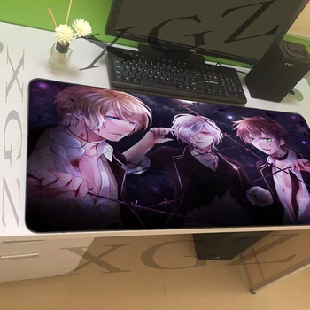 

XGZ Campus Cool Boy Custom Large Game Mouse Pad Loxk-edge Computer Table Mat Natural Rubber Non-slip Can Be Washed Coasters