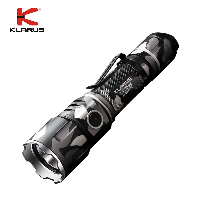 klarus XT11GT USB Перезаряжаемый фонарик CREE XPH35 2000 люмен светодиодный тактический фонарь с батареей 18650