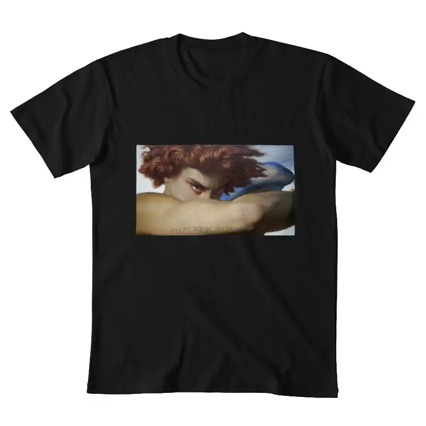Anjo caído (detalhe) t camisa alexandre cabanel renaisance querubim anjo  renascentista clássico tumblr estética bonito bebê|Camisetas| - AliExpress