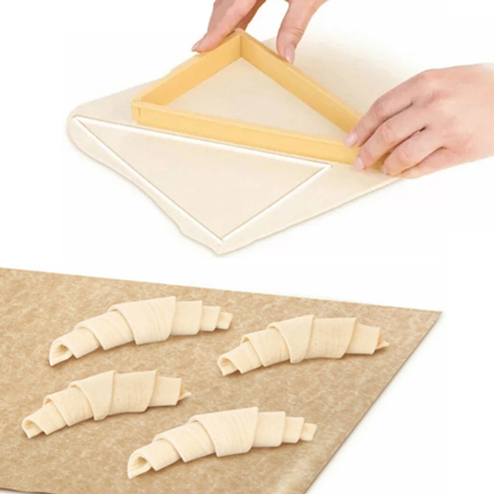 Пластиковая линейка для выпечки Плесень Десерт Stamper Maker резаки рулон круассан выпечки Кухонные гаджеты