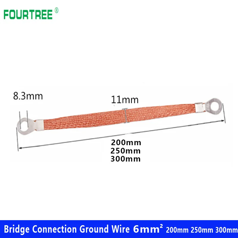 ponte conexao ground wire span cable 6 01