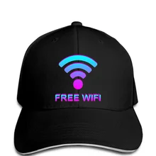 Synthwave Vaporwave snapback Мужская мода Wifi шляпа