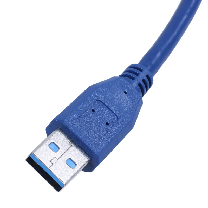 30 см синий USB 3,0 male-Micro-B male Кабель синхронизации и зарядки шнур питания