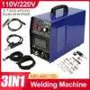 CT312 AC220V 3 IN 1 MIG TIG MMA Semi-automatic Welding Machine Welder Inverter Gasless Plasma Cutter Welding Equipments EU Stock 1