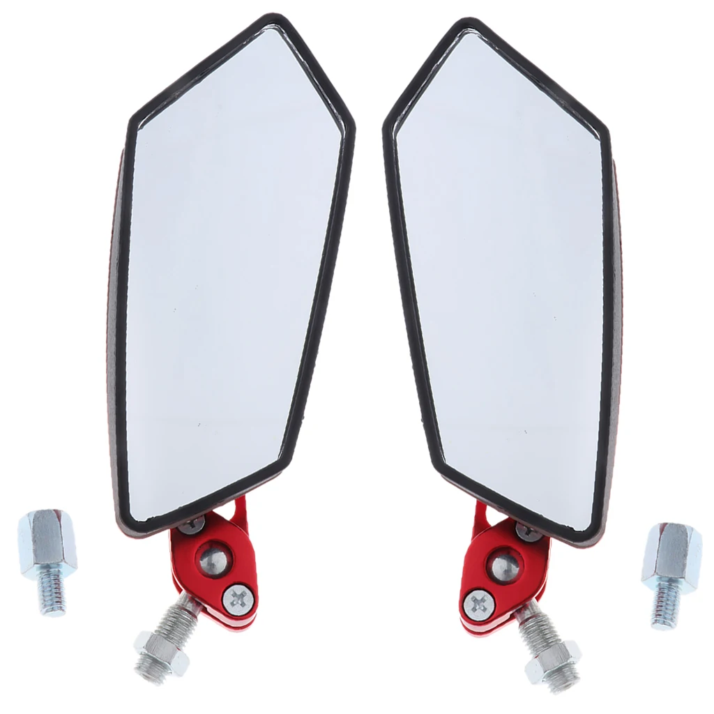 Motorcycle Scooter Moped Rearview Mirror 8/10mm For XF125/ZY100T