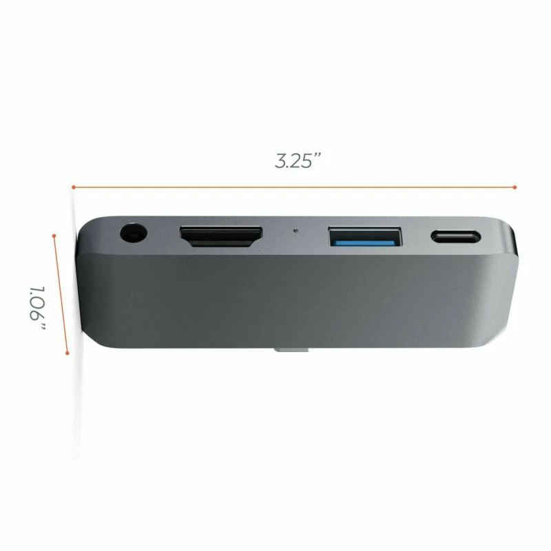 Type-C Mobile Pro Hub адаптер ж/USB-C PD зарядка HDMI подходит для IPad Pro