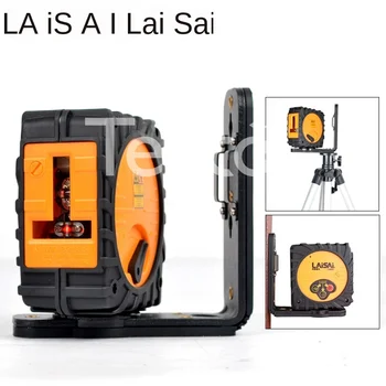 

With a magnet anti-fall 2 line can hit the oblique laser level LS608 infrared scaffold