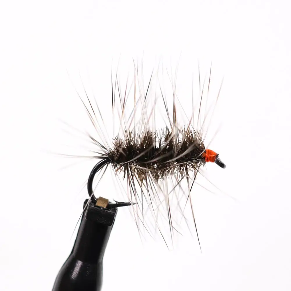 Bimoo 6 шт./упак. Летающая приманка Гриффитса комара Мидж Fly форель рыболовные приманки в виде мух Размер 14, 16, 18, 20