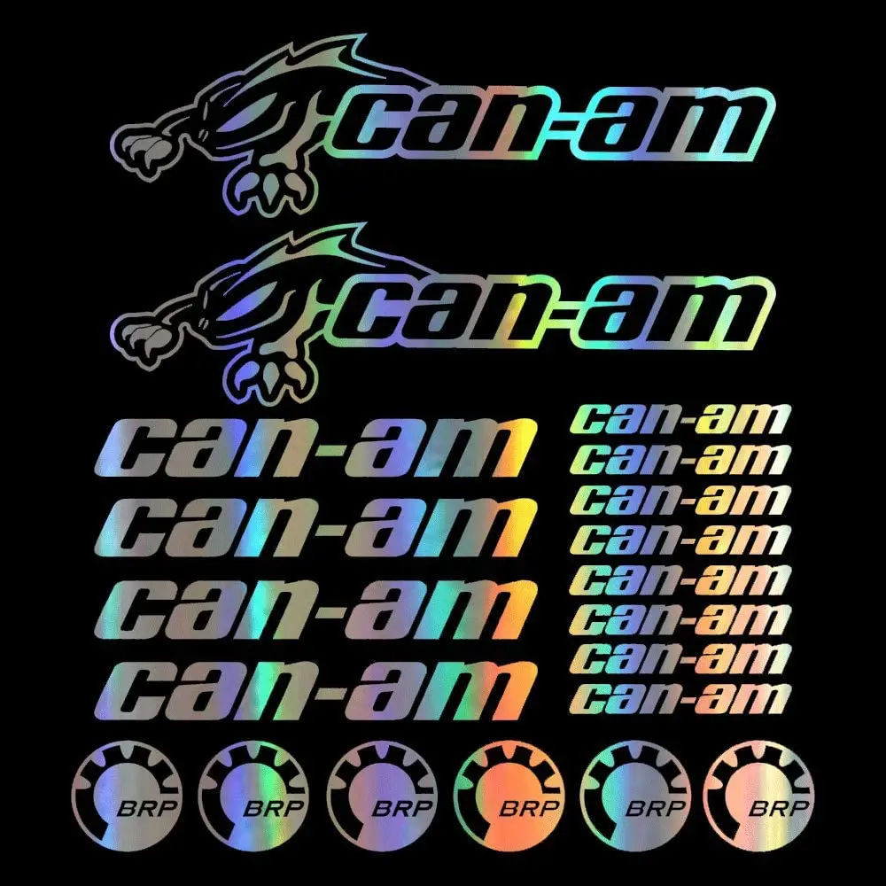 

For can-am canam BRP sticker quad ATV decal 20 Pieces Car Styling