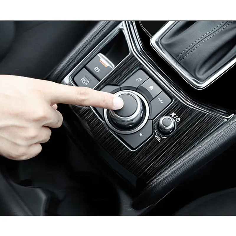 Комплект из 2 предметов титановая Внутренняя Шестерня накладка на раму для Mazda CX 5