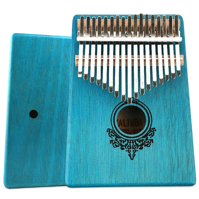 Kalimba большой палец пианино 17 клавиш из красного дерева с молотком и музыкальная книга для любителей музыки начинающих детей