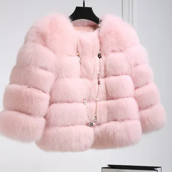 

M-3XL Womens FAUX Fur Coats 2020 New Ladies Solid Winter Loose Coat Jacket Chaquetas Mujer Overcoat
