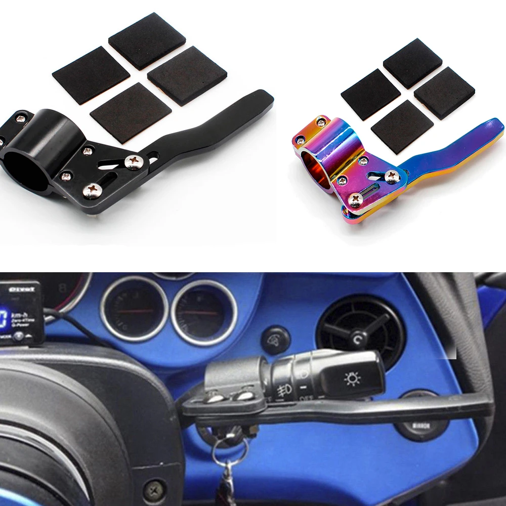 Jqskunpユニバーサルアルミ車のスタイリング調整ステアリングホイールターンロッド延長ターン信号レバー位置アップキット ハンドル ハンドルハブ Aliexpress