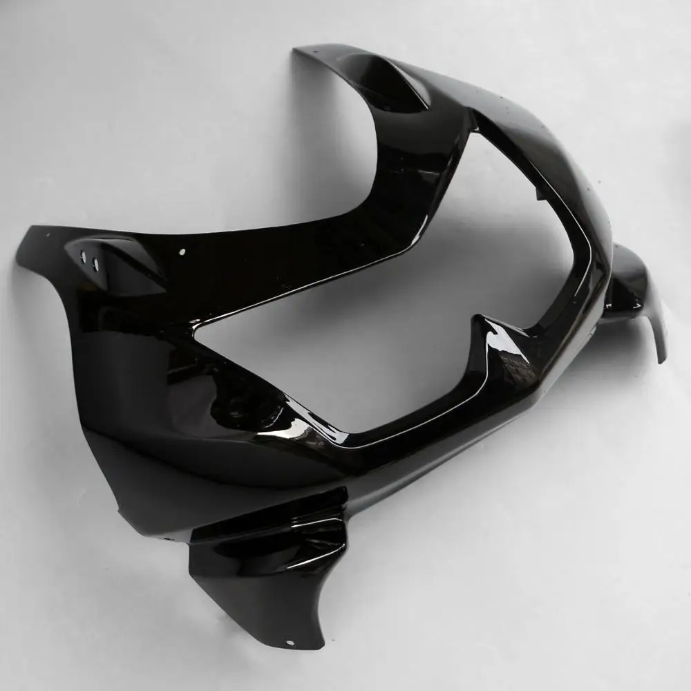 Адаптируемые под требования заказчика, пригодный для Kawasaki Ninja 250R EX250 2008-2012 2010 2011 передний верхний обтекатель фары хомут нос черный