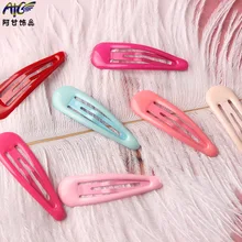 Южная Корея заколки женские INS вентиляционная сеть красный цвет BB клип конфеты-цветные милые детские заколки взрыва клип сторона Cli