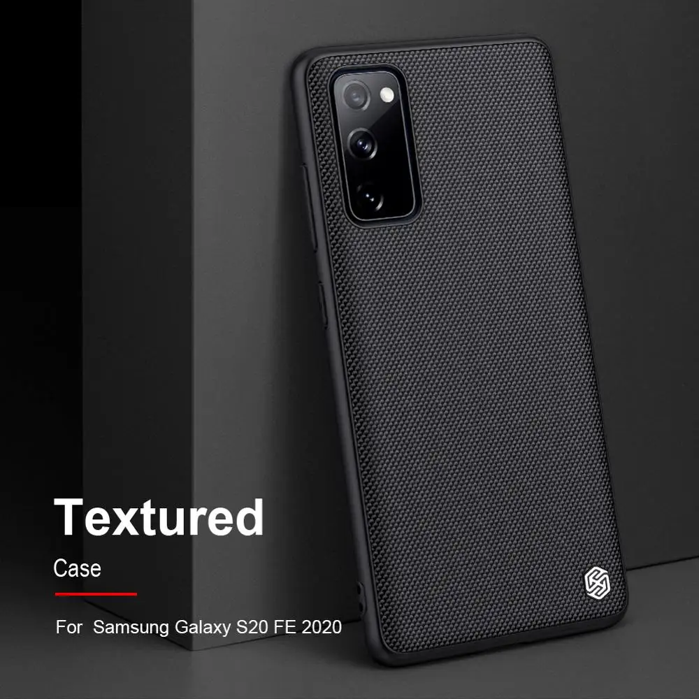 

For Samsung S20 FE 2020 Case Textured Nylon fiber case back cover durable non-slip Thin and light NILLKIN