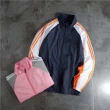 Для женщин; сезон весна-осень; Повседневное спортивные Тренч стенд кардиган, жакет с воротником Куртка Msy173-1896