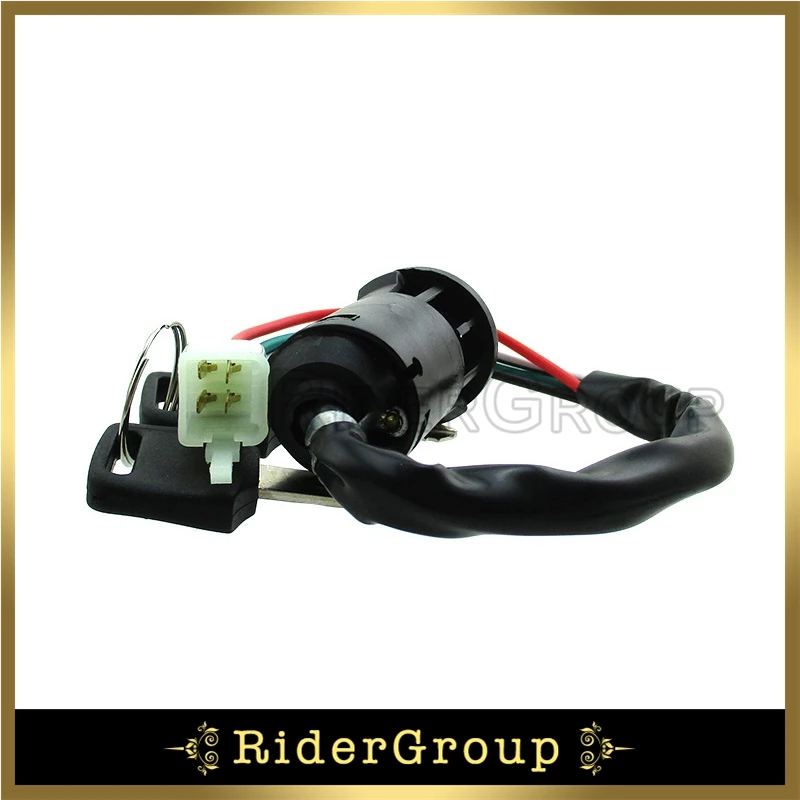 5 шт. Вкл Выкл ключ зажигания 4 Pin для 50cc 90cc 110cc 125cc 150cc двигатель ATV Quad 4 Wheeler Pit Dirt Baja велосипед мотоцикл