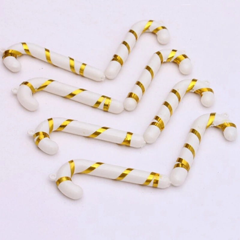 100 Pcs Рождественская елка подвесной, для конфет тростника украшения для праздника вечерние Рождественская елка украшения Рождественские украшения