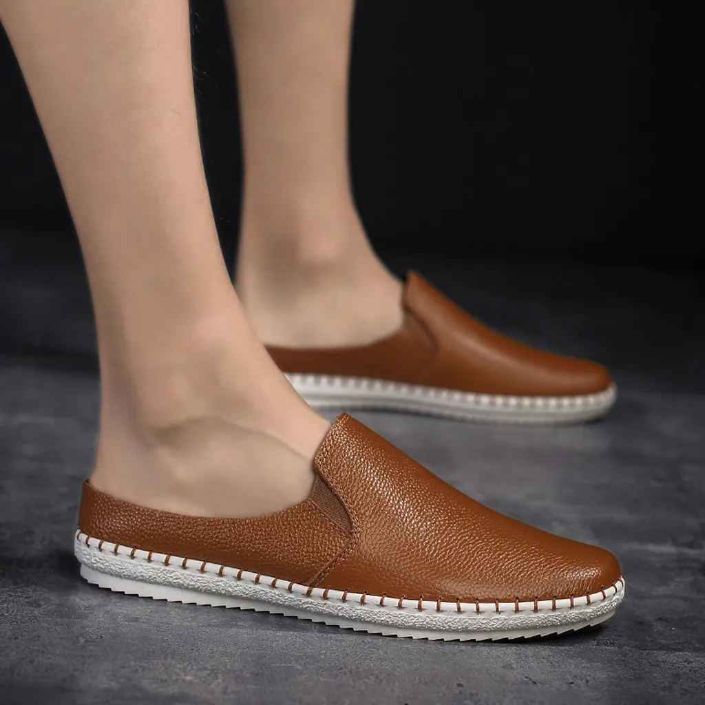 

New Classic Leather Men's Suits Shoes Slip On Dress Shoes Men's Leather Shoe Business Pointed Leather Bright Leather Shoe#920g35