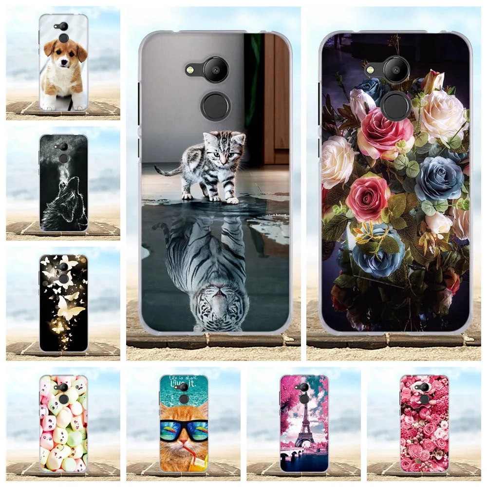 

For Huawei Honor 6C Pro Case For Huawei Honor 6C Pro Case 5.2'' 3D Cat Cute Soft Silicone Cover For Honor 6C Pro Honor6C Cases