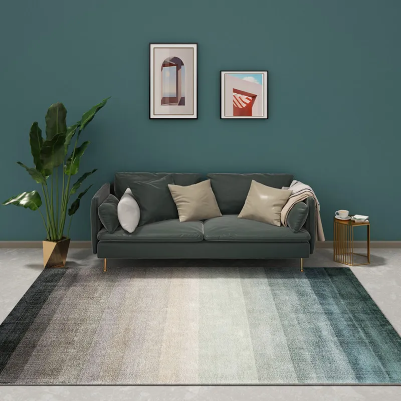 Градиентные полосатые коврики для гостиной, дома/офиса, декоративный ковер, мягкий ковер для спальни, дивана, журнального столика, коврик для Кабинета