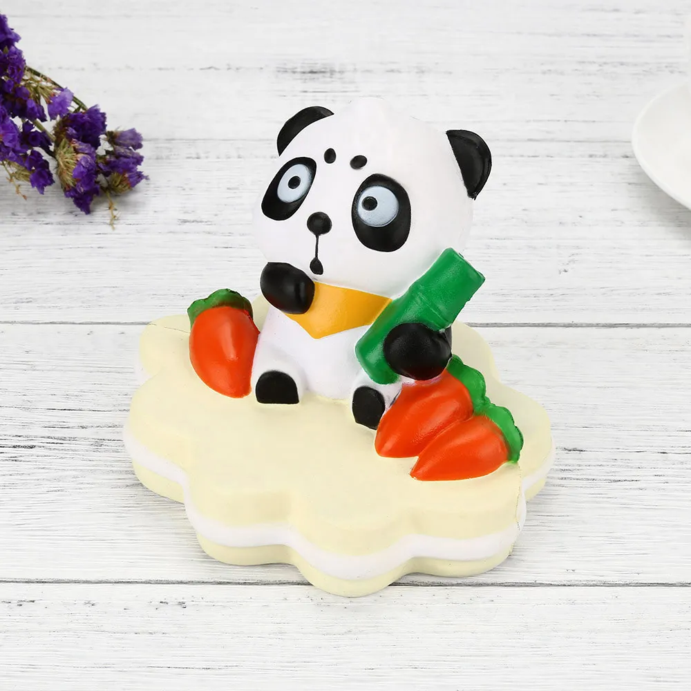 Jumbo Kawaii бамбук панда мультфильм Арома медленно поднимающийся сжимающаяся игрушка весело PU надувные игрушки, игрушка для снятия стресса, удовольствие для малыша L1223