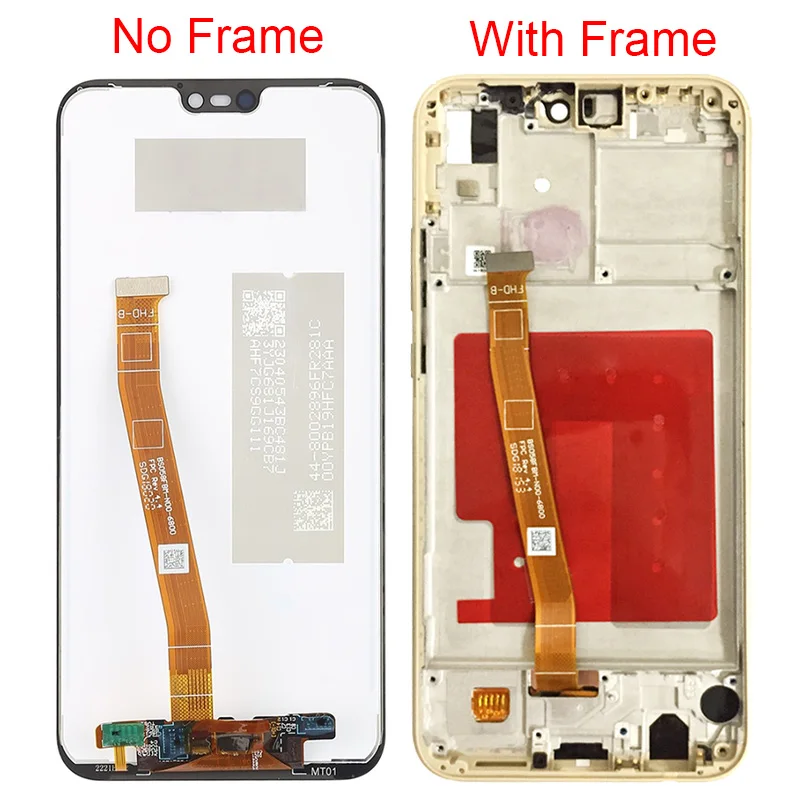 2280*1080 LCD для Huawei P20 Lite с рамкой сенсорный экран дисплей ANE LX1 LX3 Nova 3e дисплей|Экраны