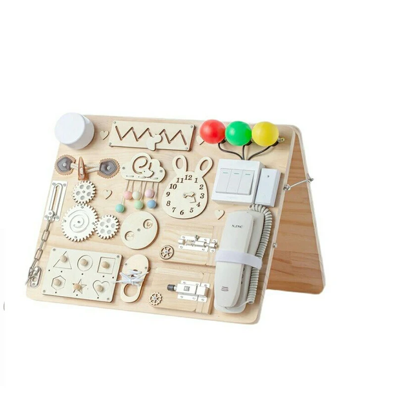 

New Busy Board Material Diy Accessories Montessori Teaching Aids Busyboards Baby Early Education Toys Toddler Learning Skill Toy