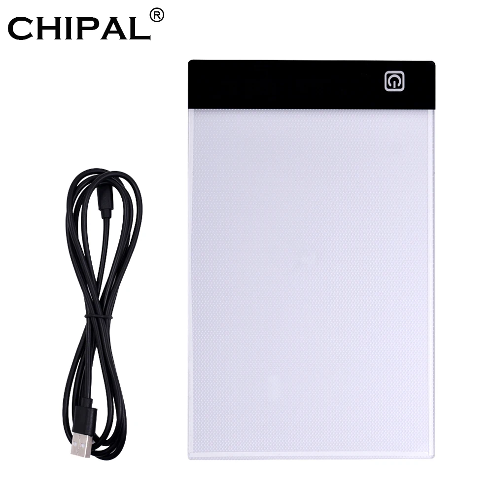 

CHIPAL A5 Drawing Tablet LED Digital Graphics Tablets Light Box Art Tracing Board Electronic USB Painting Pad Writing CopyBoard